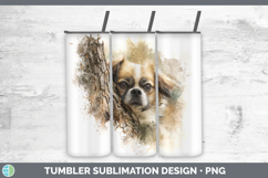GorgeousDogs 02 Tree Peek Tumbler design.