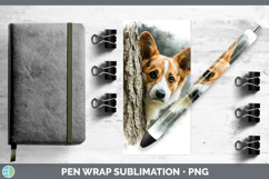 GorgeousDogs 02 Tree Peek Pen Wrap design.