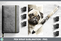 GorgeousDogs 02 Tree Peek Pen Wrap design.