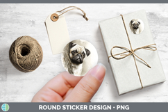 GorgeousDogs 02 Tree Peek Stickers design.