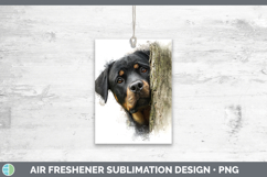 GorgeousDogs 02 Tree Peek Air Freshener design.