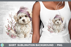 GorgeousDogs 02 Winter Knit Hat Shirt design.