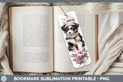 GorgeousDogs 02 Winter Knit Hat Bookmark design.