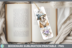 GorgeousDogs 02 Winter Knit Hat Bookmark design.