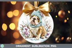 GorgeousDogs 02 Winter Knit Hat Ornament design.