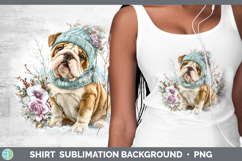 GorgeousDogs 02 Winter Knit Hat Shirt design.