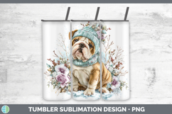 GorgeousDogs 02 Winter Knit Hat Tumbler design.