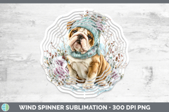 GorgeousDogs 02 Winter Knit Hat Wind Spinner design.