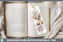 GorgeousDogs 02 Winter Knit Hat Bookmark design.