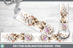 GorgeousDogs 02 Winter Knit Hat Key Fob design.