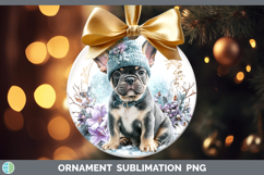 GorgeousDogs 02 Winter Knit Hat Ornament design.