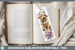 GorgeousDogs 02 Winter Knit Hat Bookmark design.