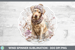 GorgeousDogs 02 Winter Knit Hat Wind Spinner design.