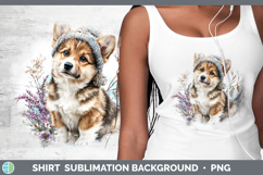 GorgeousDogs 02 Winter Knit Hat Shirt design.