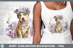 GorgeousDogs 02 Winter Knit Hat Shirt design.