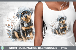 GorgeousDogs 02 Winter Knit Hat Shirt design.