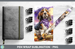 GorgeousDogs 03 Bandana Halloween Pen Wrap design.