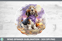 GorgeousDogs 03 Bandana Halloween Wind Spinner design.