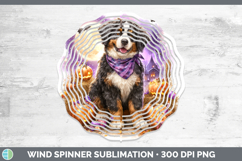 GorgeousDogs 03 Bandana Halloween Wind Spinner design.