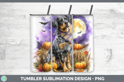 GorgeousDogs 03 Bandana Halloween Tumbler design.