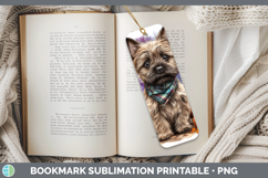 GorgeousDogs 03 Bandana Halloween Bookmark design.