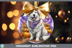 GorgeousDogs 03 Bandana Halloween Ornament design.