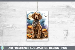 GorgeousDogs 03 Bandana Halloween Air Freshener design.