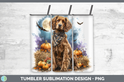 GorgeousDogs 03 Bandana Halloween Tumbler design.