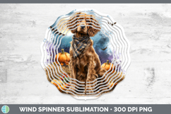 GorgeousDogs 03 Bandana Halloween Wind Spinner design.