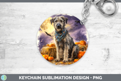 GorgeousDogs 03 Bandana Halloween Keychain design.