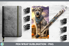 GorgeousDogs 03 Bandana Halloween Pen Wrap design.