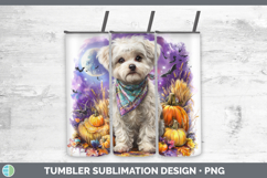 GorgeousDogs 03 Bandana Halloween Tumbler design.