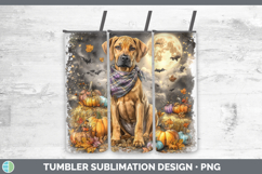 GorgeousDogs 03 Bandana Halloween Tumbler design.