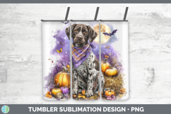 GorgeousDogs 03 Bandana Halloween Tumbler design.