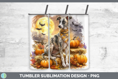 GorgeousDogs 03 Bandana Halloween Tumbler design.