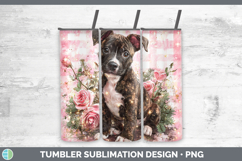GorgeousDogs 03 Checker Valentine Tumbler design.