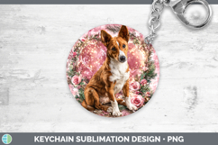 GorgeousDogs 03 Checker Valentine Keychain design.