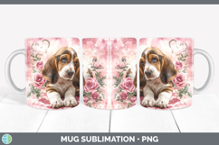 GorgeousDogs 03 Checker Valentine Mug Wrap design.