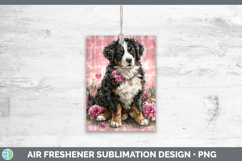 GorgeousDogs 03 Checker Valentine Air Freshener design.
