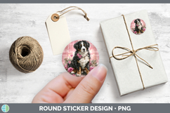 GorgeousDogs 03 Checker Valentine Stickers design.