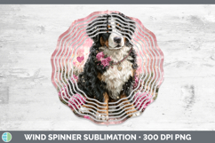 GorgeousDogs 03 Checker Valentine Wind Spinner design.