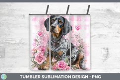 GorgeousDogs 03 Checker Valentine Tumbler design.