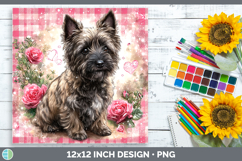 GorgeousDogs 03 Checker Valentine Paper Backgrounds design.