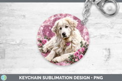 GorgeousDogs 03 Checker Valentine Keychain design.