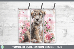 GorgeousDogs 03 Checker Valentine Tumbler design.