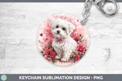 GorgeousDogs 03 Checker Valentine Keychain design.