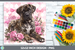 GorgeousDogs 03 Checker Valentine Paper Backgrounds design.