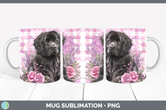 GorgeousDogs 03 Checker Valentine Mug Wrap design.