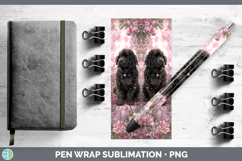 GorgeousDogs 03 Checker Valentine Pen Wrap design.