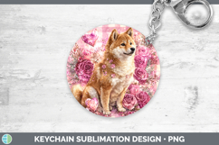 GorgeousDogs 03 Checker Valentine Keychain design.